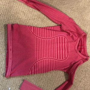 lululemon swiftly tech long sleeve (pink)